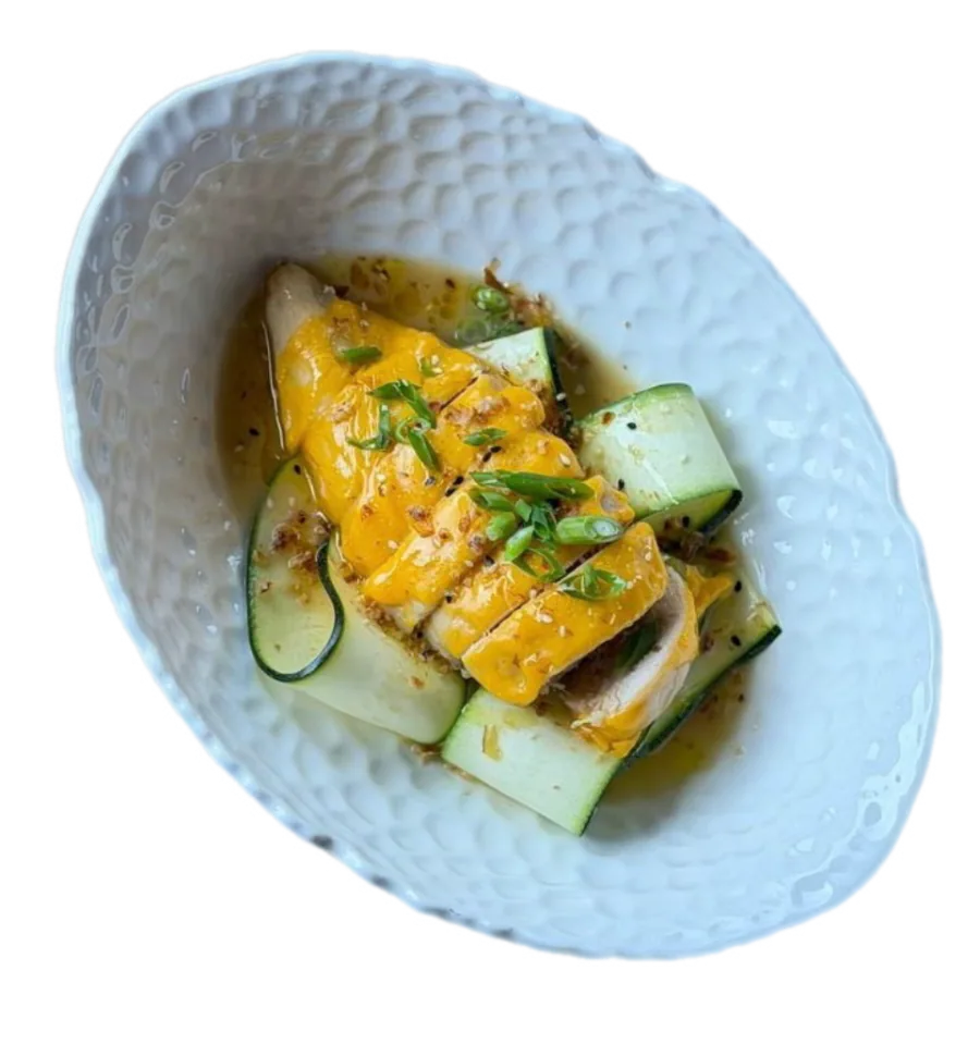 Куриная грудка, цукини