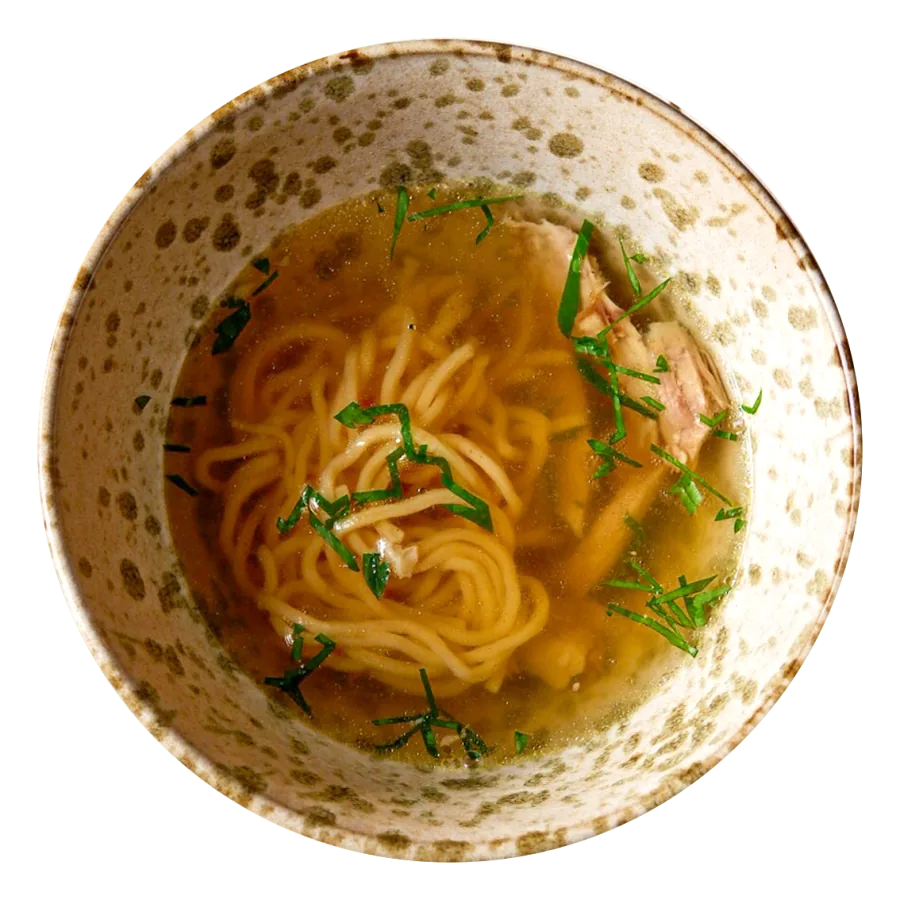 Куриный суп с лапшой
